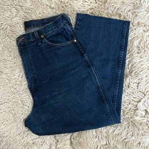 Highrise wrangler denim